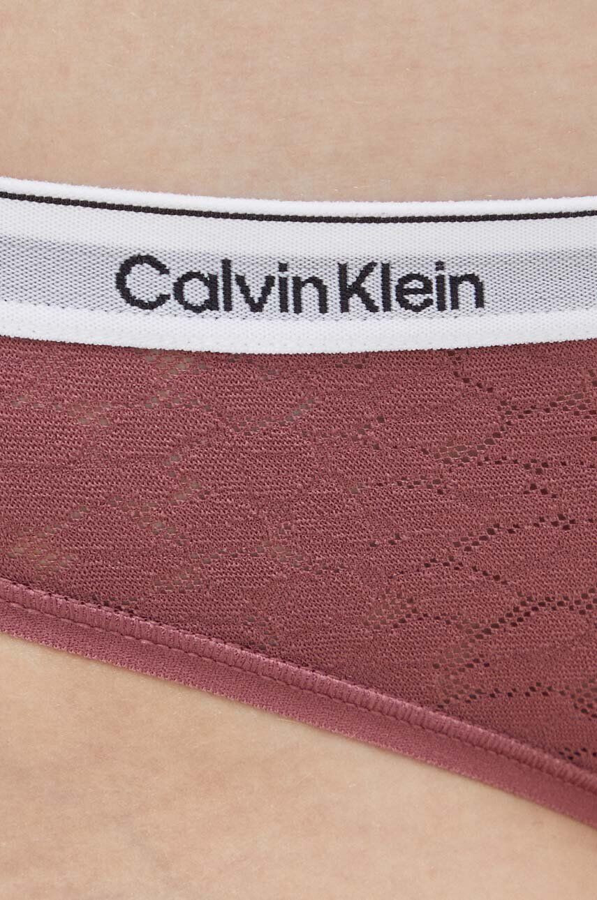 Calvin Klein Underwear Nohavičky červená farba - Pepit.sk