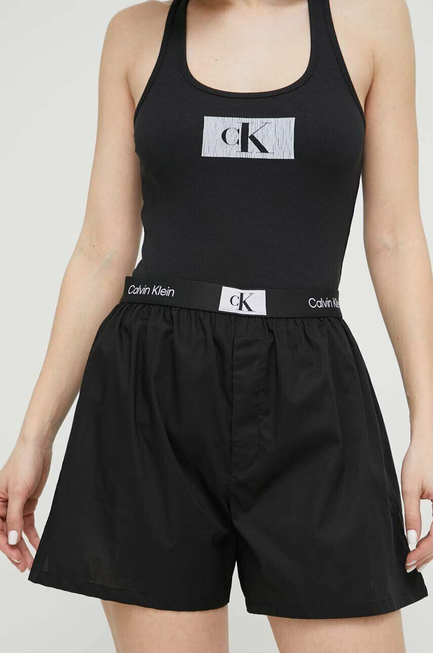 Calvin Klein Underwear Pyžamo pánska béžová farba s potlačou - Pepit.sk