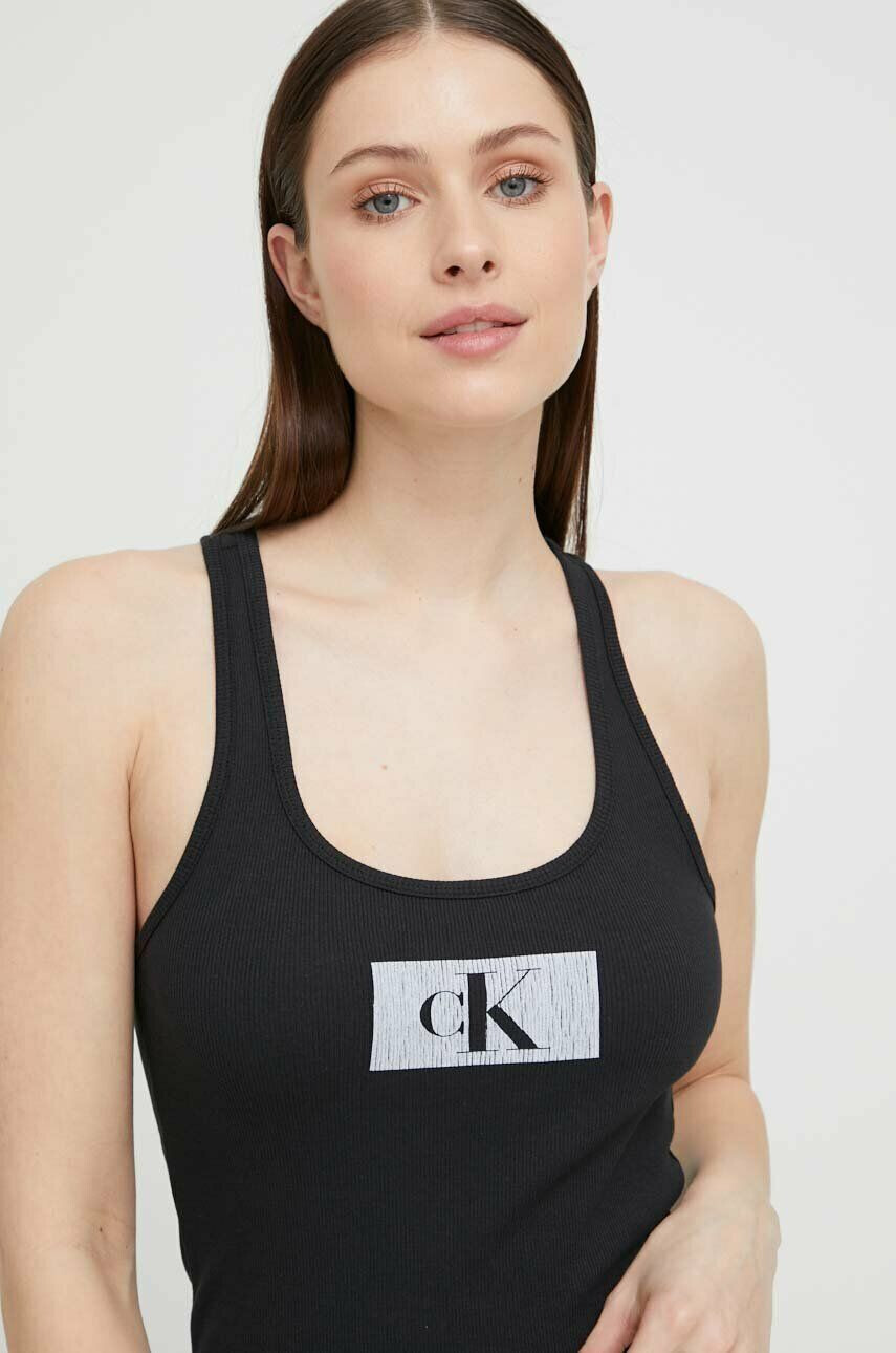 Calvin Klein Underwear Pyžamo pánska béžová farba s potlačou - Pepit.sk