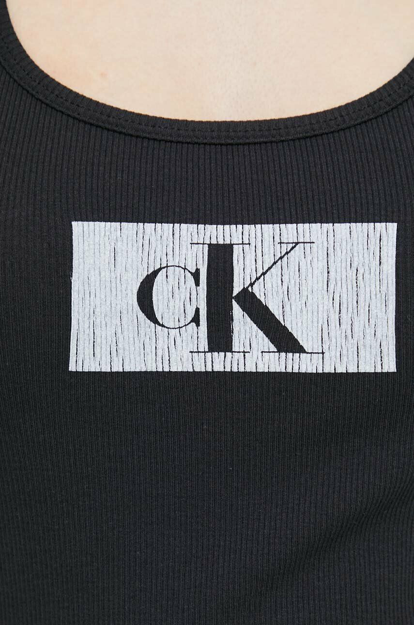 Calvin Klein Underwear Pyžamo pánska béžová farba s potlačou - Pepit.sk