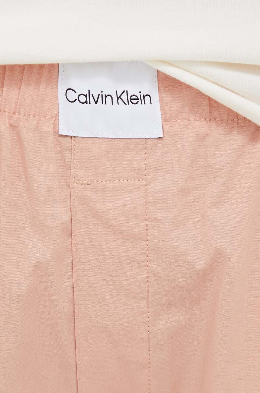 Calvin Klein Underwear Pyžamo dámska béžová farba - Pepit.sk