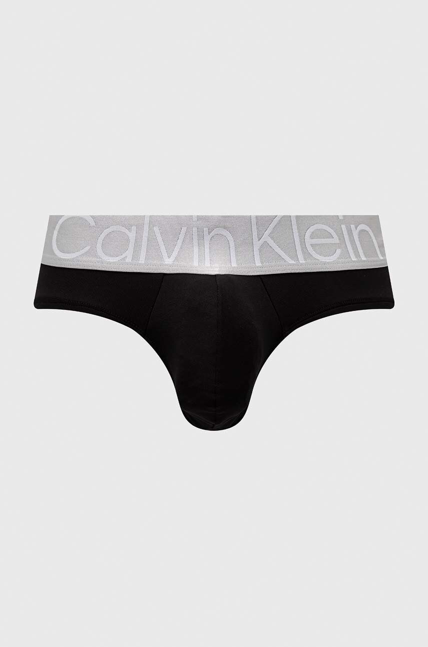 Calvin Klein Underwear Slipy 3-pak pánske červená farba - Pepit.sk