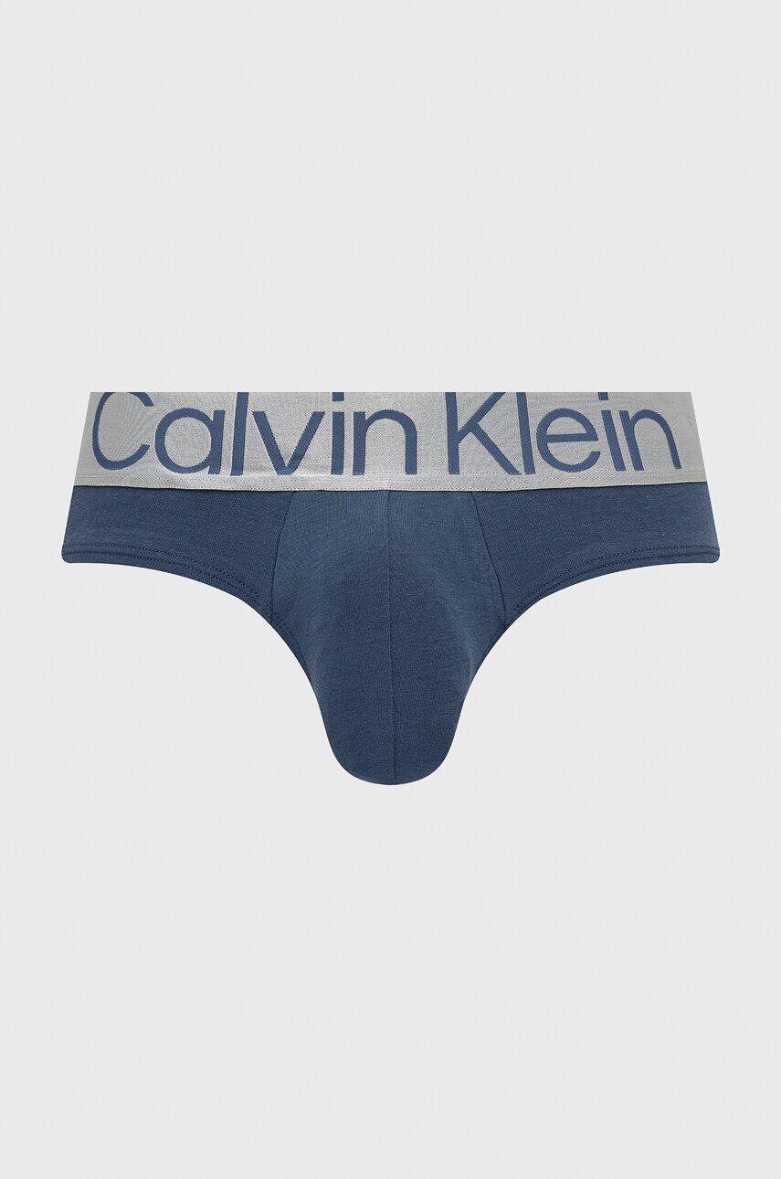 Calvin Klein Underwear Slipy 3-pak pánske fialová farba - Pepit.sk