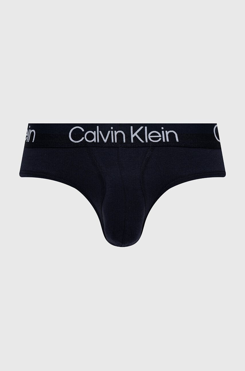 Calvin Klein Underwear Slipy 3-pak pánske šedá farba - Pepit.sk