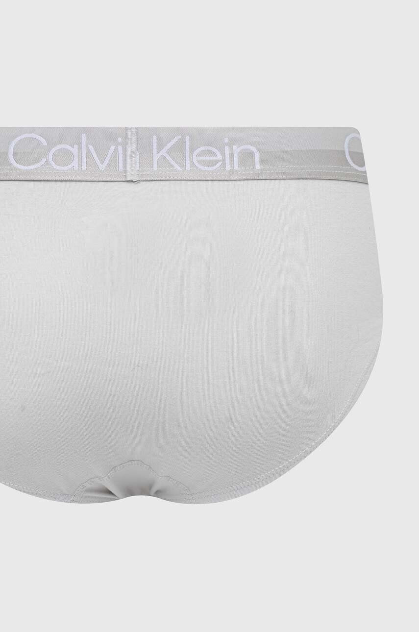 Calvin Klein Underwear Slipy 3-pak pánske šedá farba - Pepit.sk