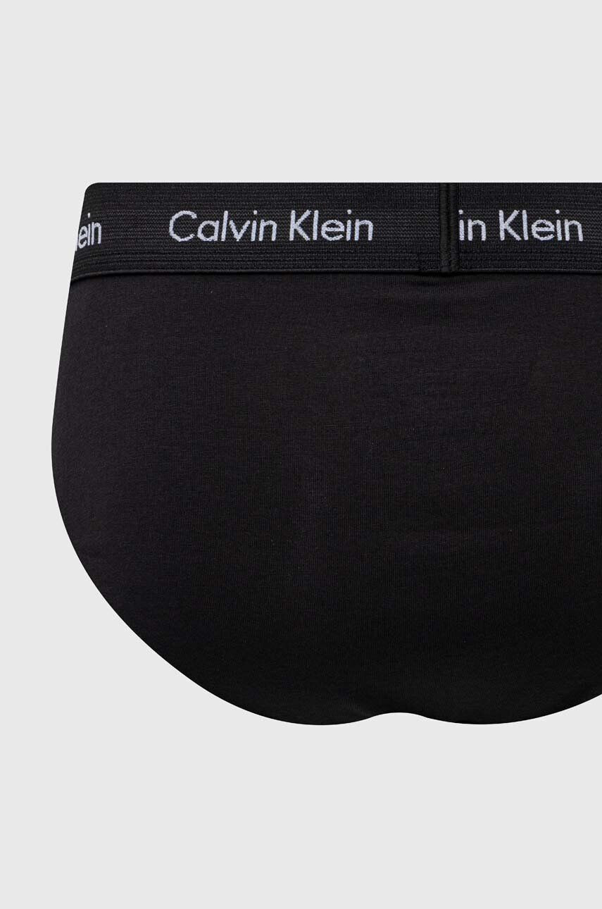 Calvin Klein Underwear Slipy 3-pak pánske čierna farba - Pepit.sk