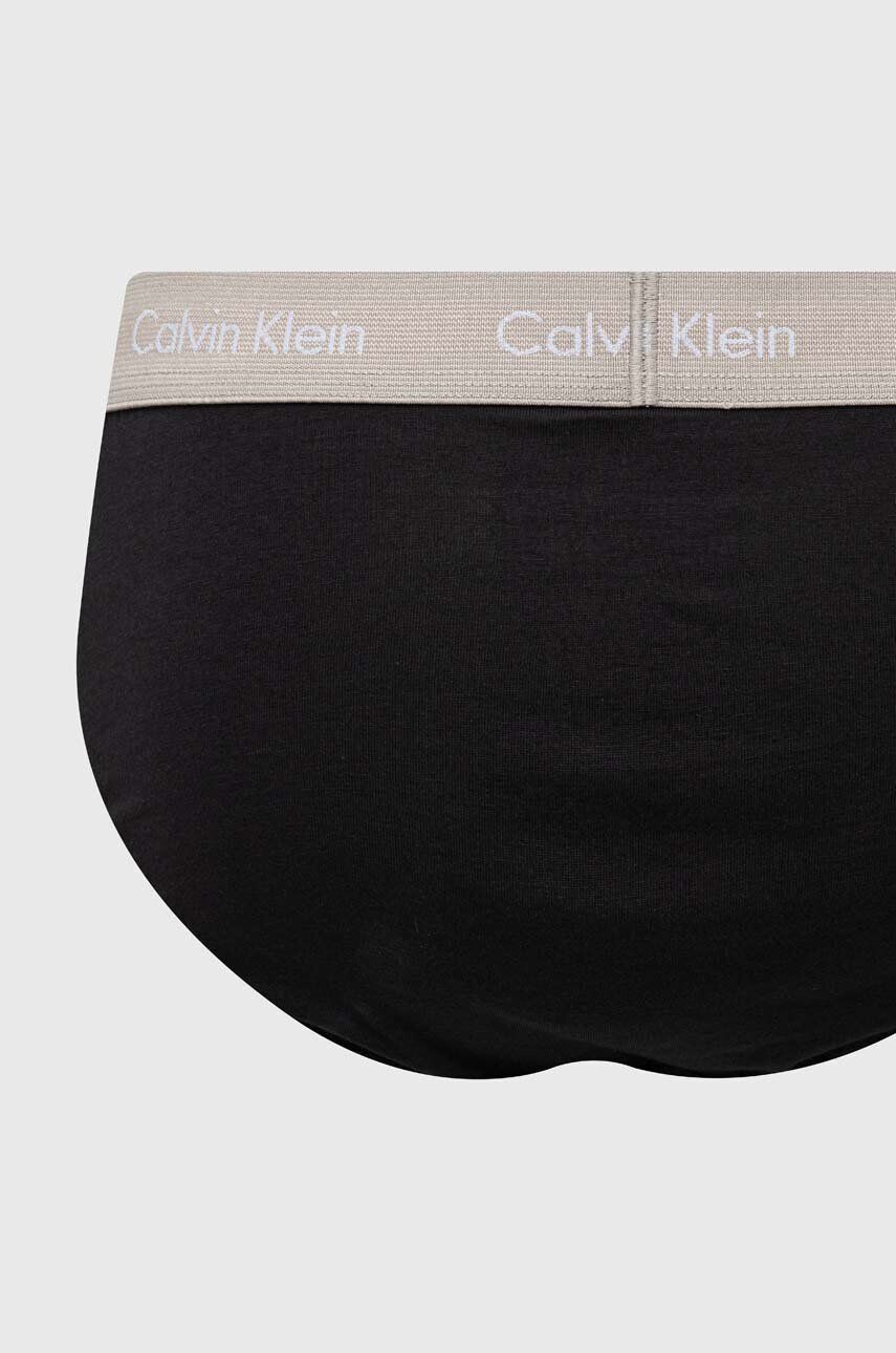 Calvin Klein Underwear Slipy 3-pak pánske čierna farba - Pepit.sk