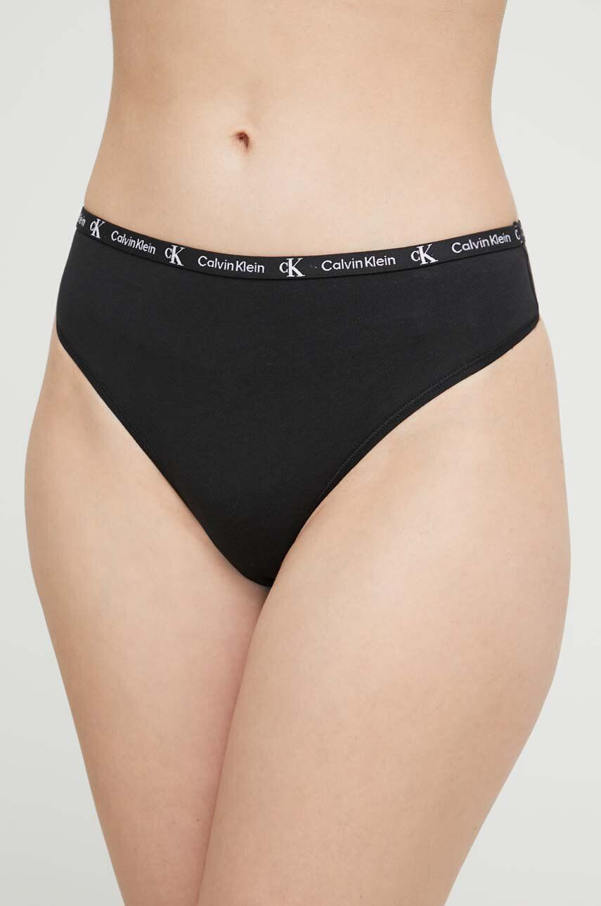 Calvin Klein Underwear Tangá 2-pak šedá farba - Pepit.sk