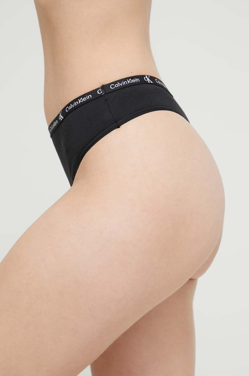 Calvin Klein Underwear Tangá 2-pak šedá farba - Pepit.sk