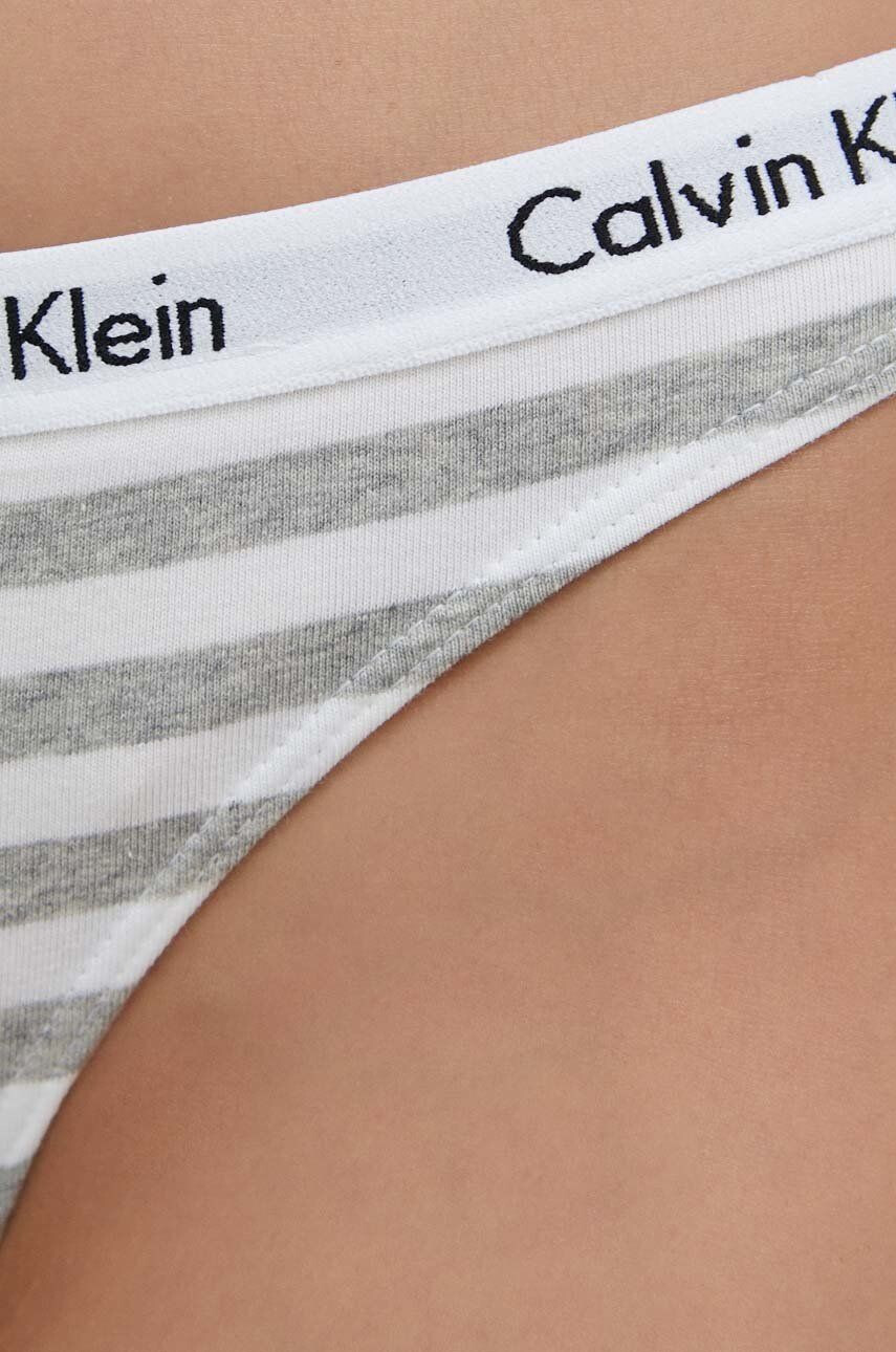 Calvin Klein Underwear Tangá šedá farba - Pepit.sk