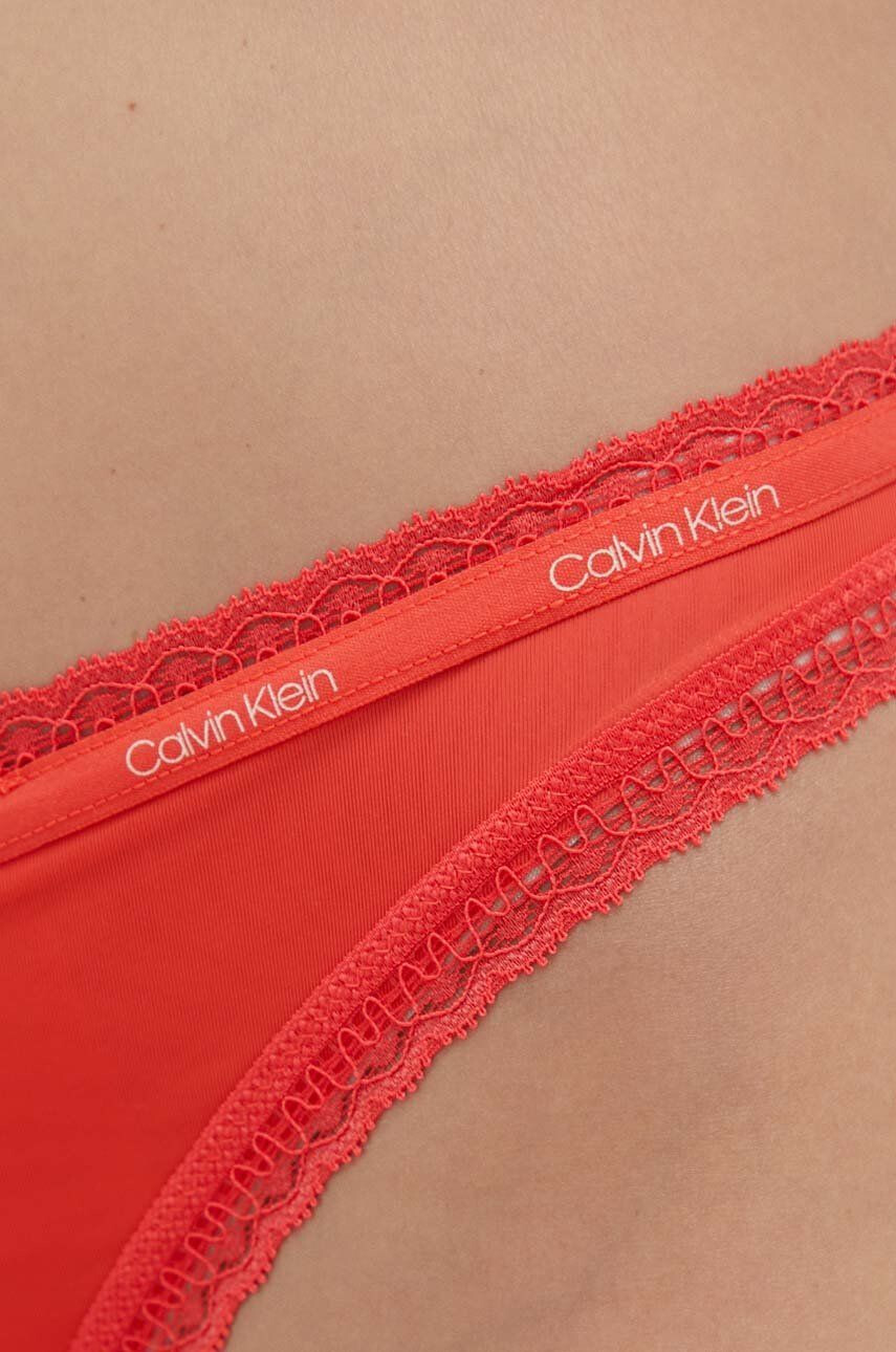 Calvin Klein Underwear Tangá béžová farba - Pepit.sk