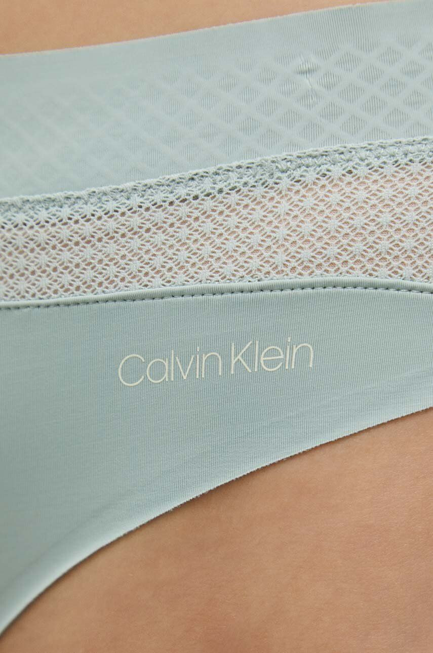 Calvin Klein Underwear Tangá zelená farba - Pepit.sk