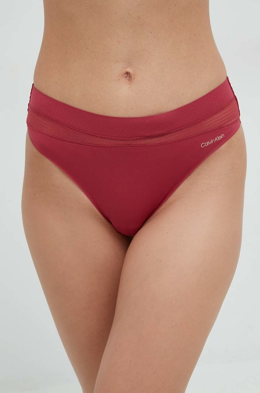 Calvin Klein Underwear Tangá čierna farba - Pepit.sk