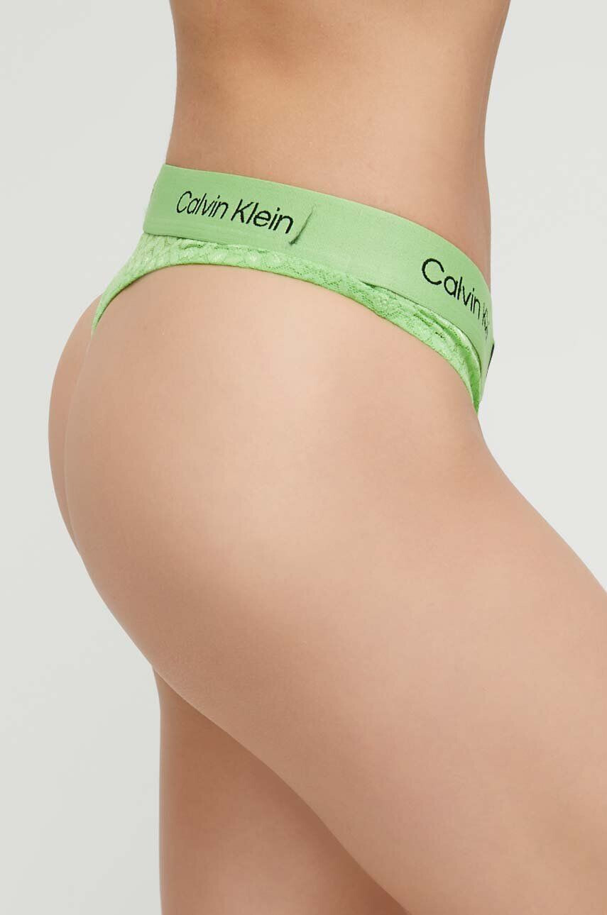 Calvin Klein Underwear Tangá červená farba - Pepit.sk