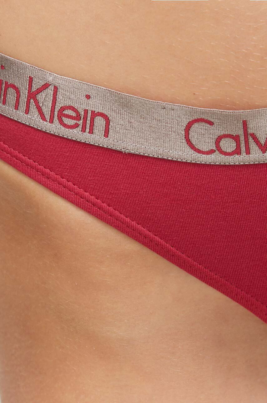 Calvin Klein Underwear Tangá ružová farba - Pepit.sk