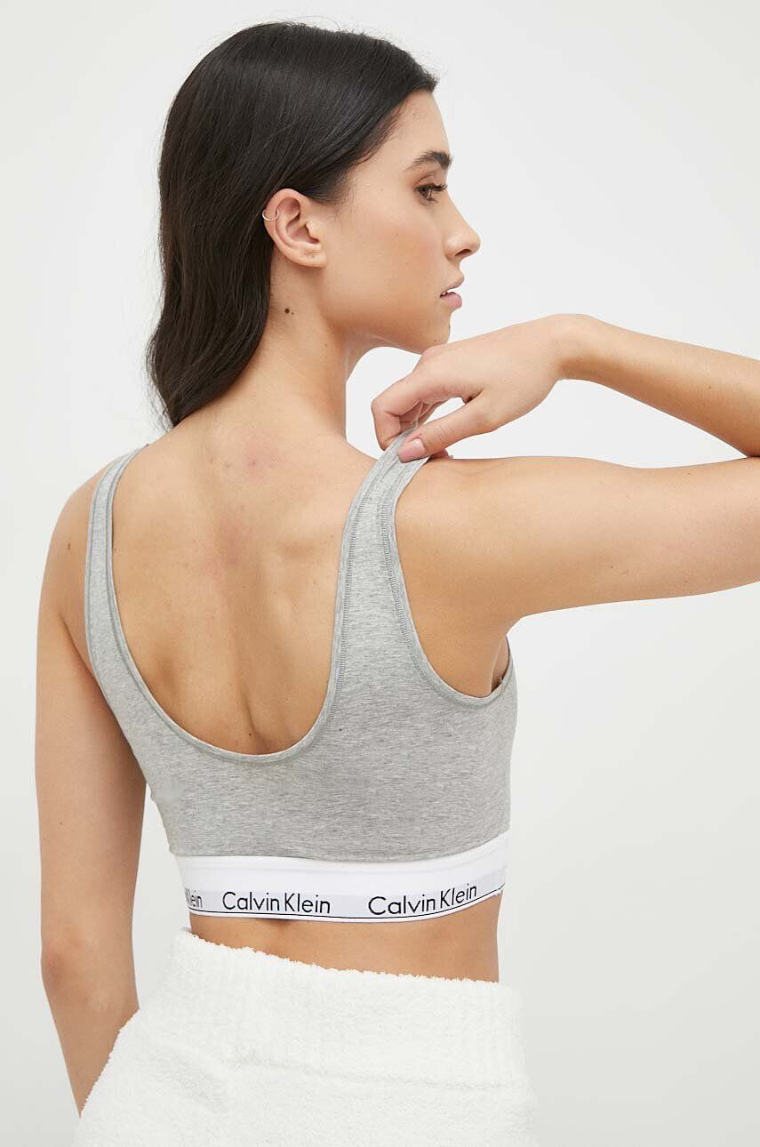 Calvin Klein Underwear Top dámsky šedá farba - Pepit.sk