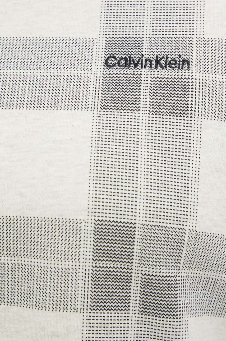 Calvin Klein Underwear Tričko s dlhým rukávom béžová farba - Pepit.sk