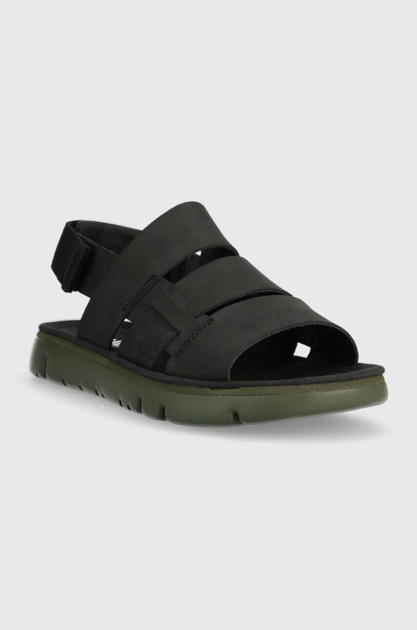 Camper Kožené sandále Oruga Sandal pánske čierna farba K100470.013 - Pepit.sk