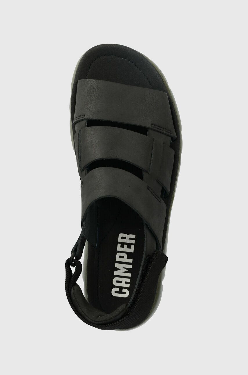 Camper Kožené sandále Oruga Sandal pánske čierna farba K100470.013 - Pepit.sk