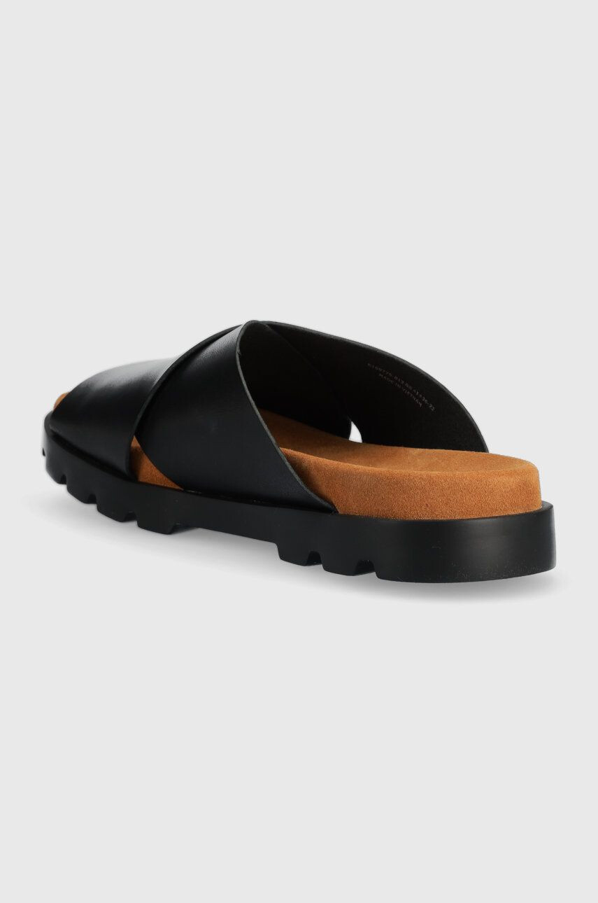 Camper Kožené šľapky Brutus Sandal pánske čierna farba K100775.013 - Pepit.sk