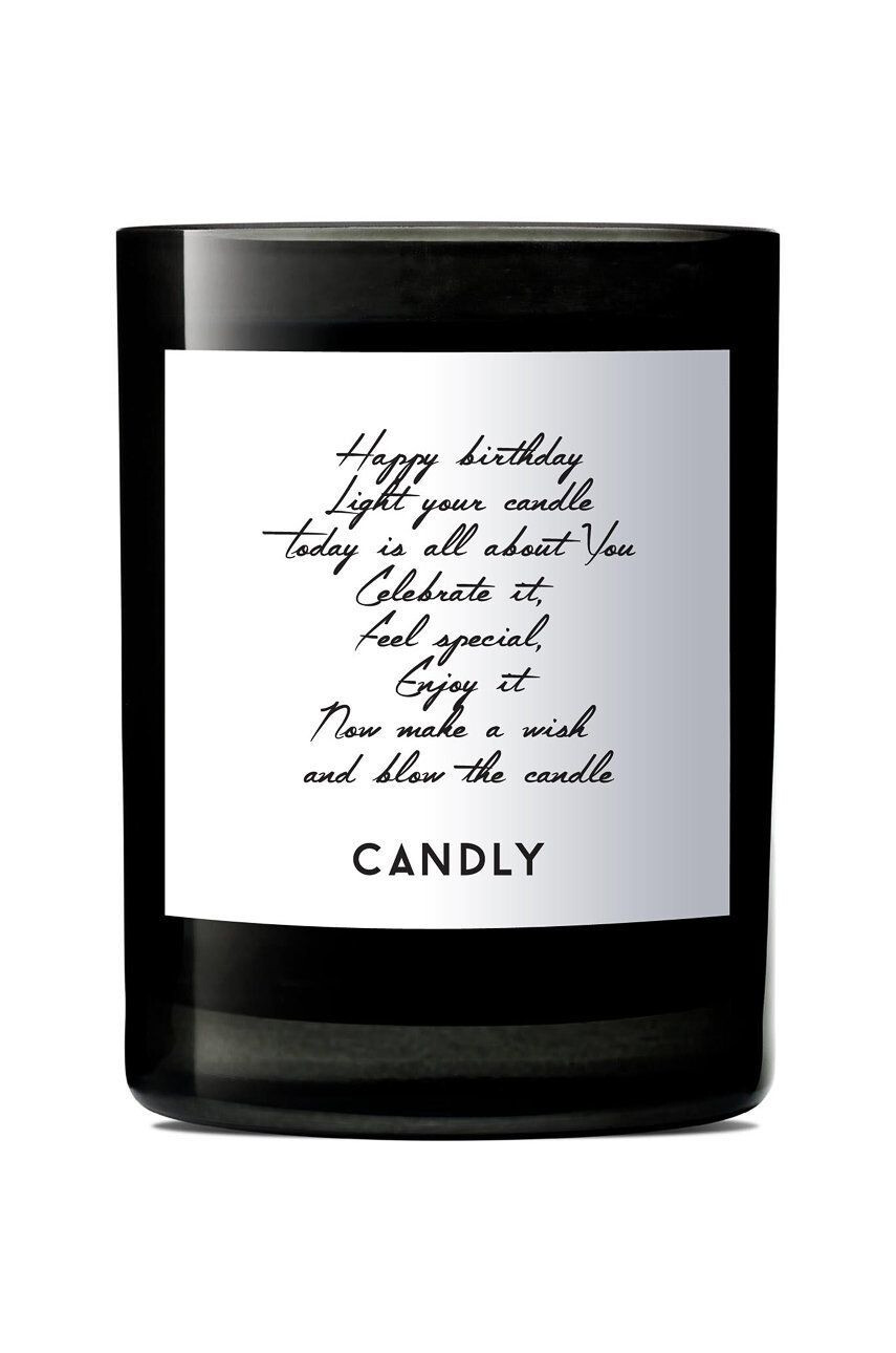 Candly Voňavá sójová sviečka Happy Birthday! Celebrate it feel special enjoy it. 250 g - Pepit.sk