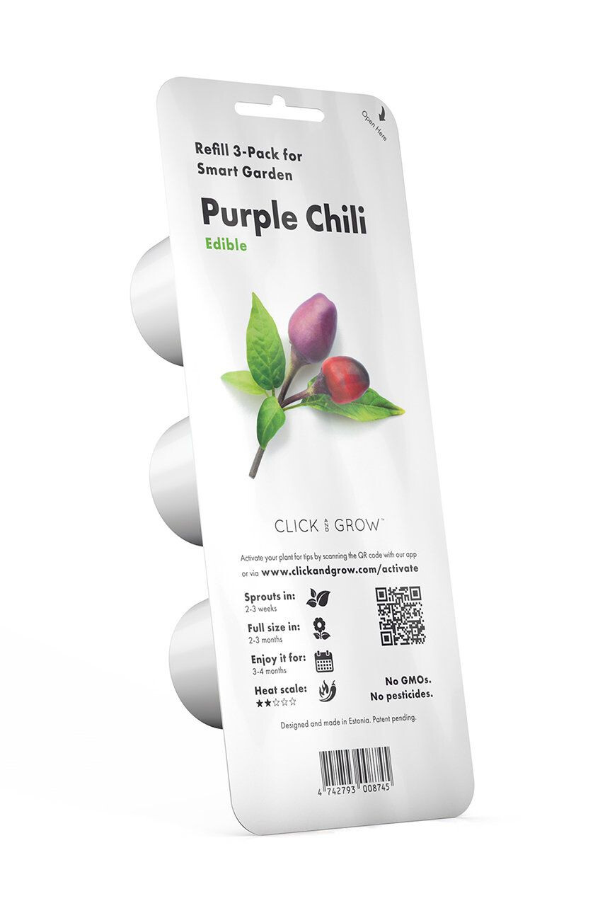 Click & Grow Náplň so semienkami Fioletowa Papryczka Chilli - Pepit.sk