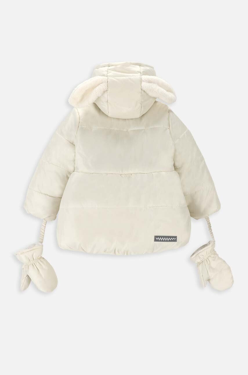 Coccodrillo Bunda ZC3152102OGN OUTERWEAR GIRL NEWBORN béžová farba - Pepit.sk