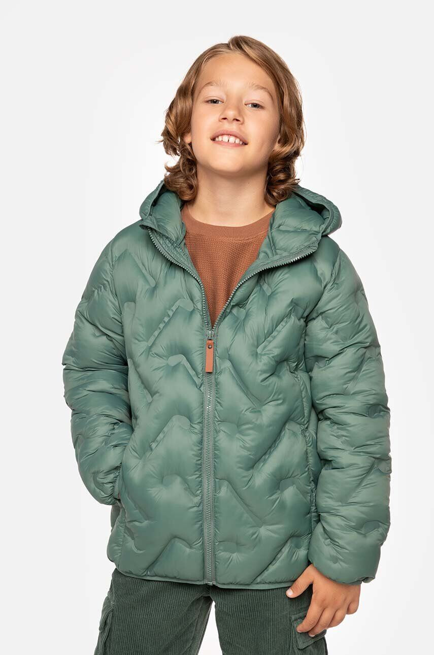 Coccodrillo Detská bunda ZC3152701OBK OUTERWEAR BOY KIDS zelená farba - Pepit.sk