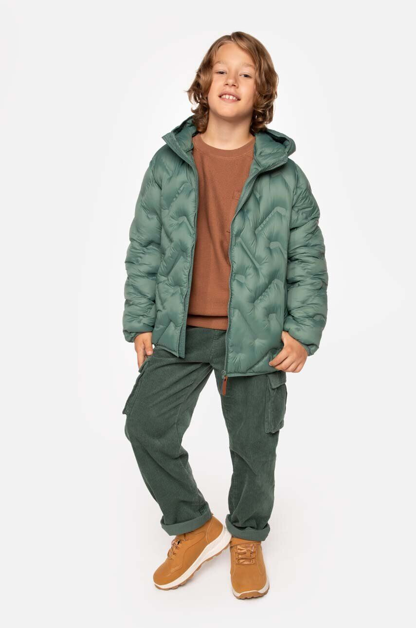 Coccodrillo Detská bunda ZC3152701OBK OUTERWEAR BOY KIDS zelená farba - Pepit.sk