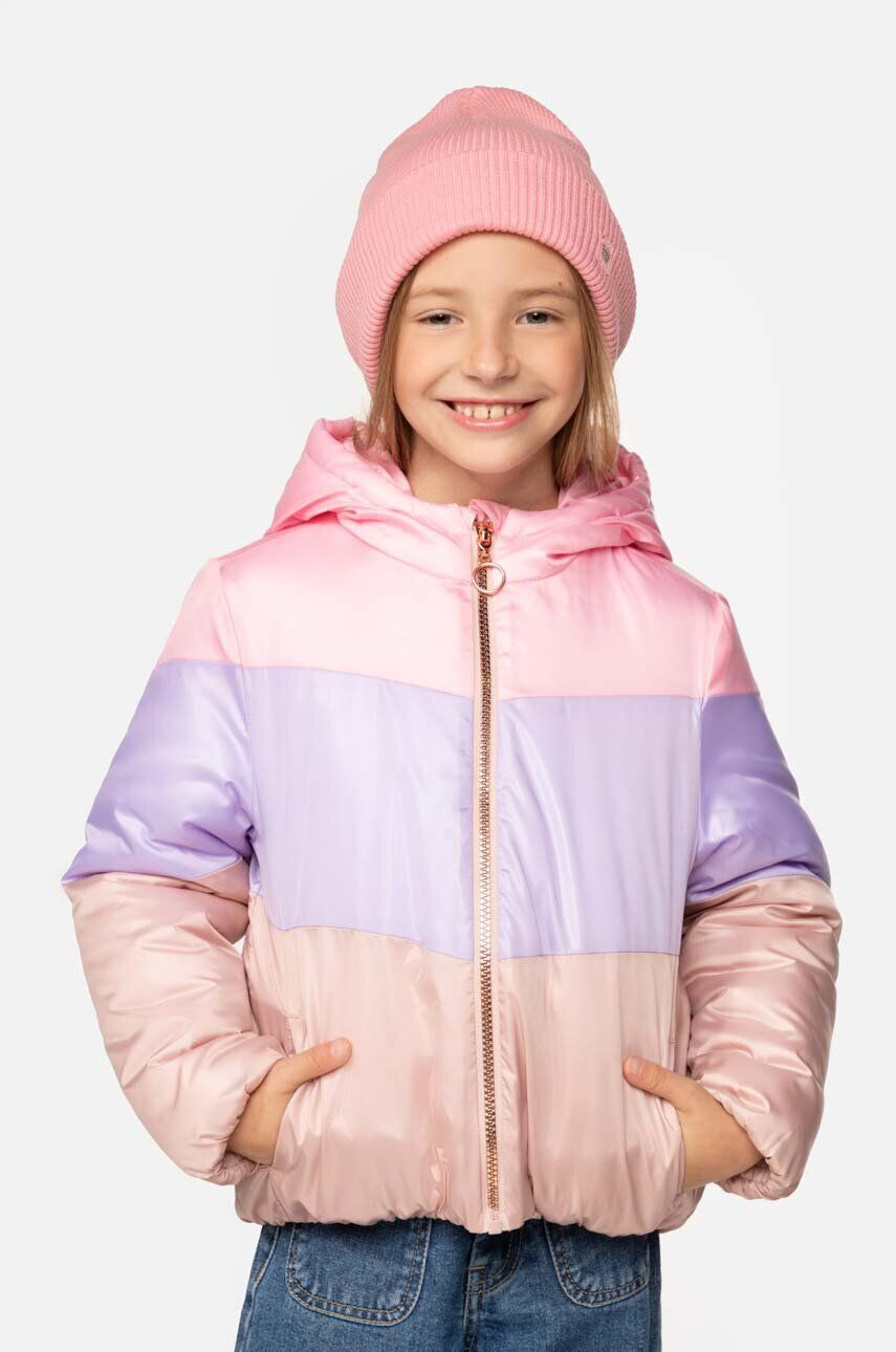 Coccodrillo Detská bunda ZC3152704OGK OUTERWEAR GIRL KIDS ružová farba - Pepit.sk