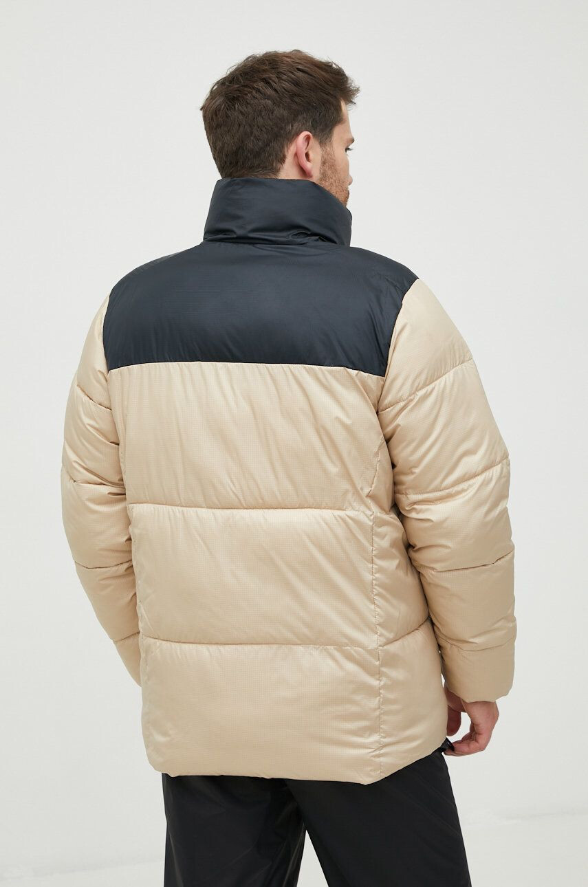 Columbia Bunda M Puffect II Jacket pánska béžová farba zimná 2025821 - Pepit.sk