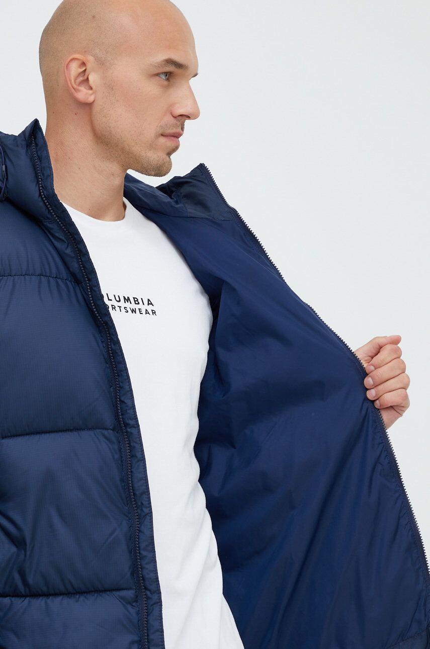 Columbia Bunda M Puffect II Jacket pánska červená farba zimná 2025821 - Pepit.sk