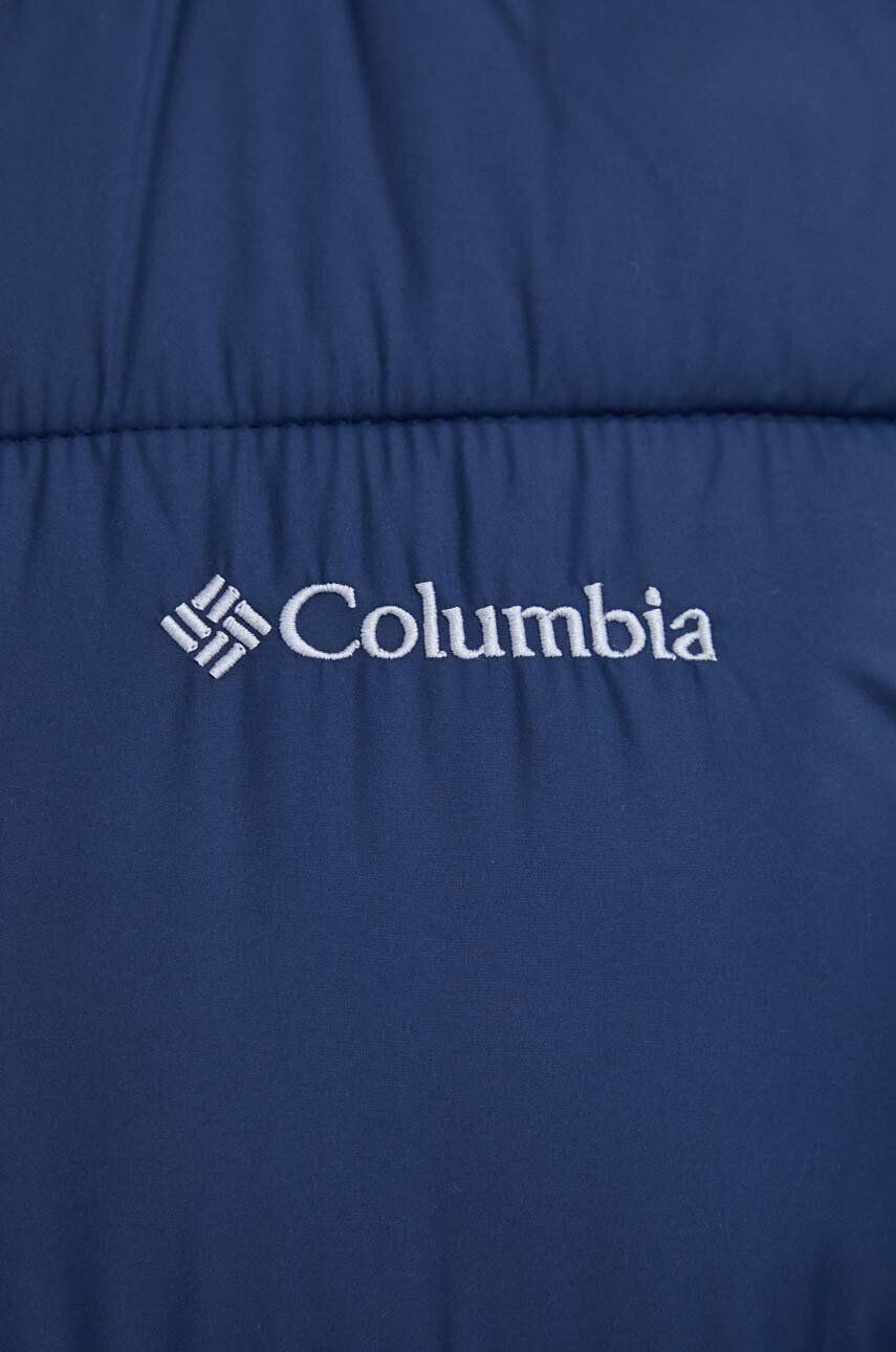 Columbia Bunda pánska tmavomodrá farba zimná - Pepit.sk