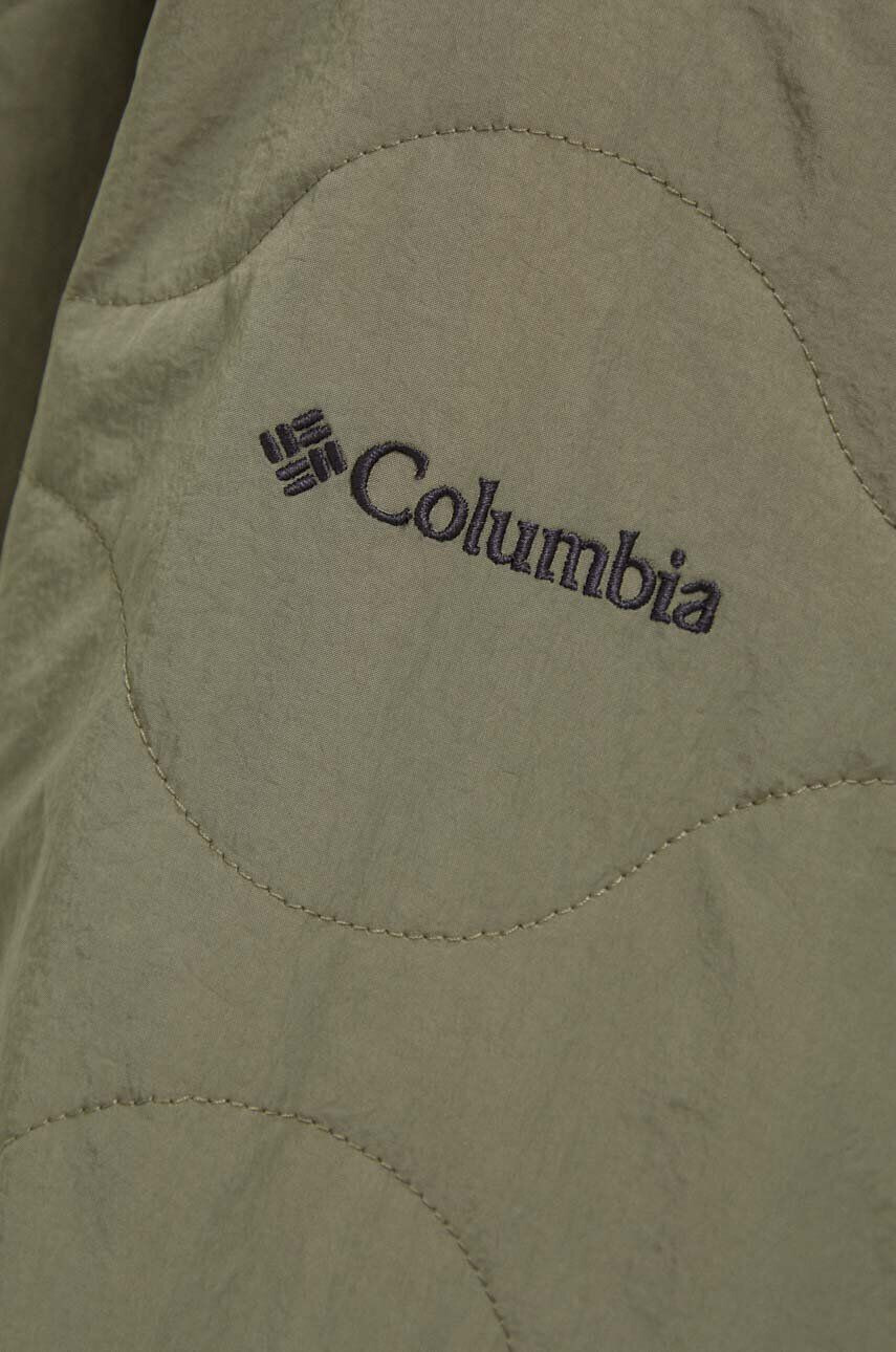 Columbia Bunda dámska zelená farba prechodná - Pepit.sk