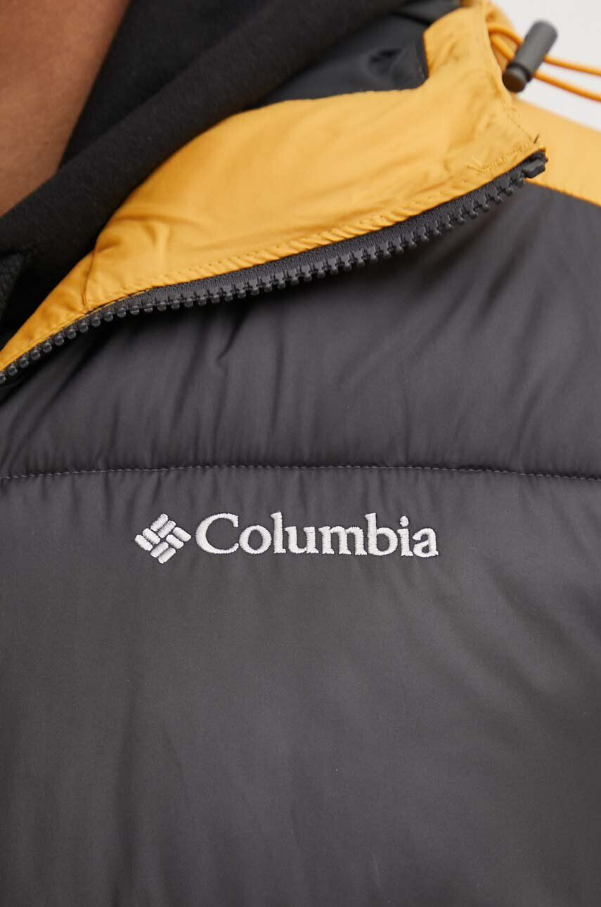 Columbia Bunda M Pike Lake II Hooded Ja pánska oranžová farba zimná 2050931 - Pepit.sk