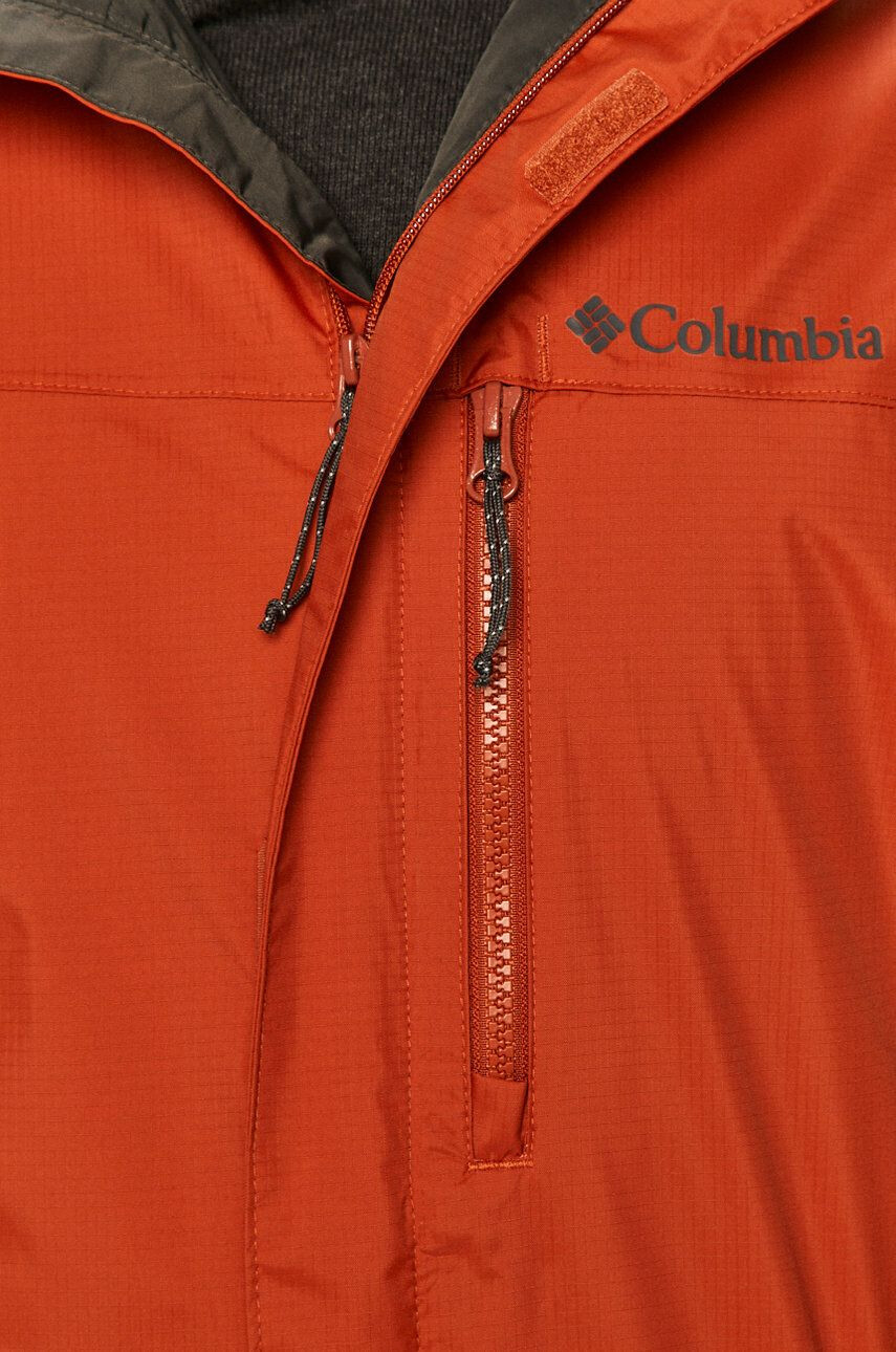 Columbia Turistická bunda Pouring Adventure Ii 1760061-479 oranžová farba prechodná - Pepit.sk