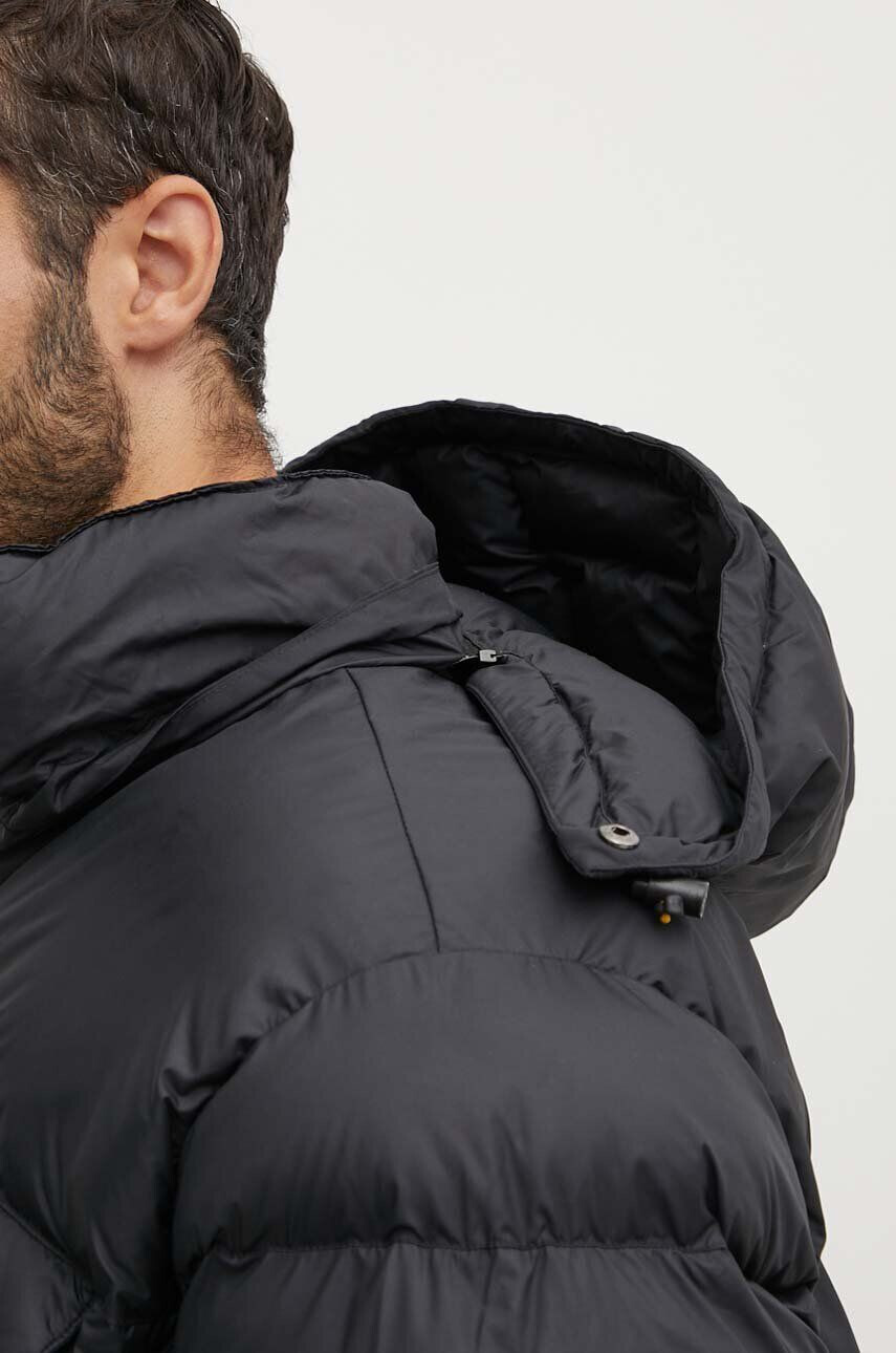 Columbia Bunda Ballistic Ridge Oversized Puffer pánska čierna farba zimná oversize - Pepit.sk