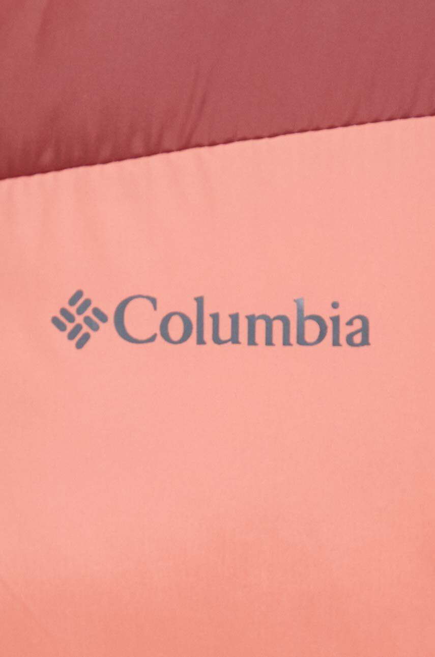 Columbia Bunda Puffect Color Block Jkt dámska ružová farba zimná 1955101 - Pepit.sk