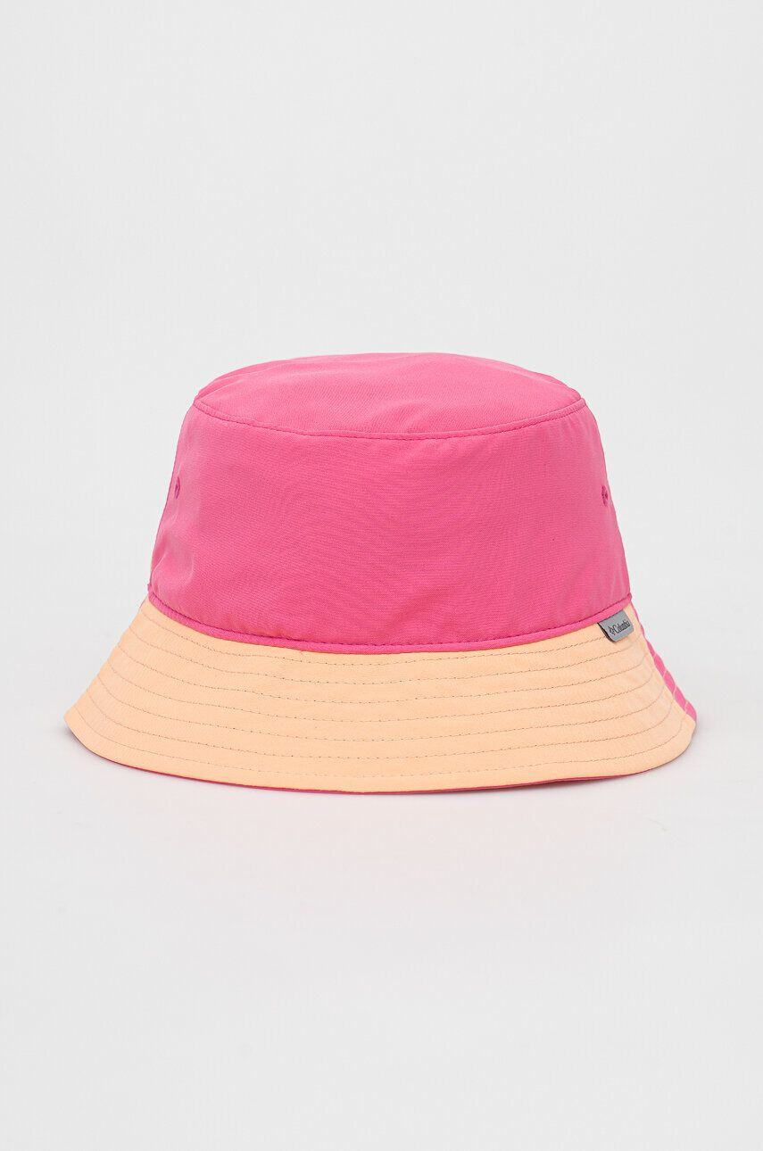 Columbia Detský klobúk Youth Bucket Hat fialová farba - Pepit.sk