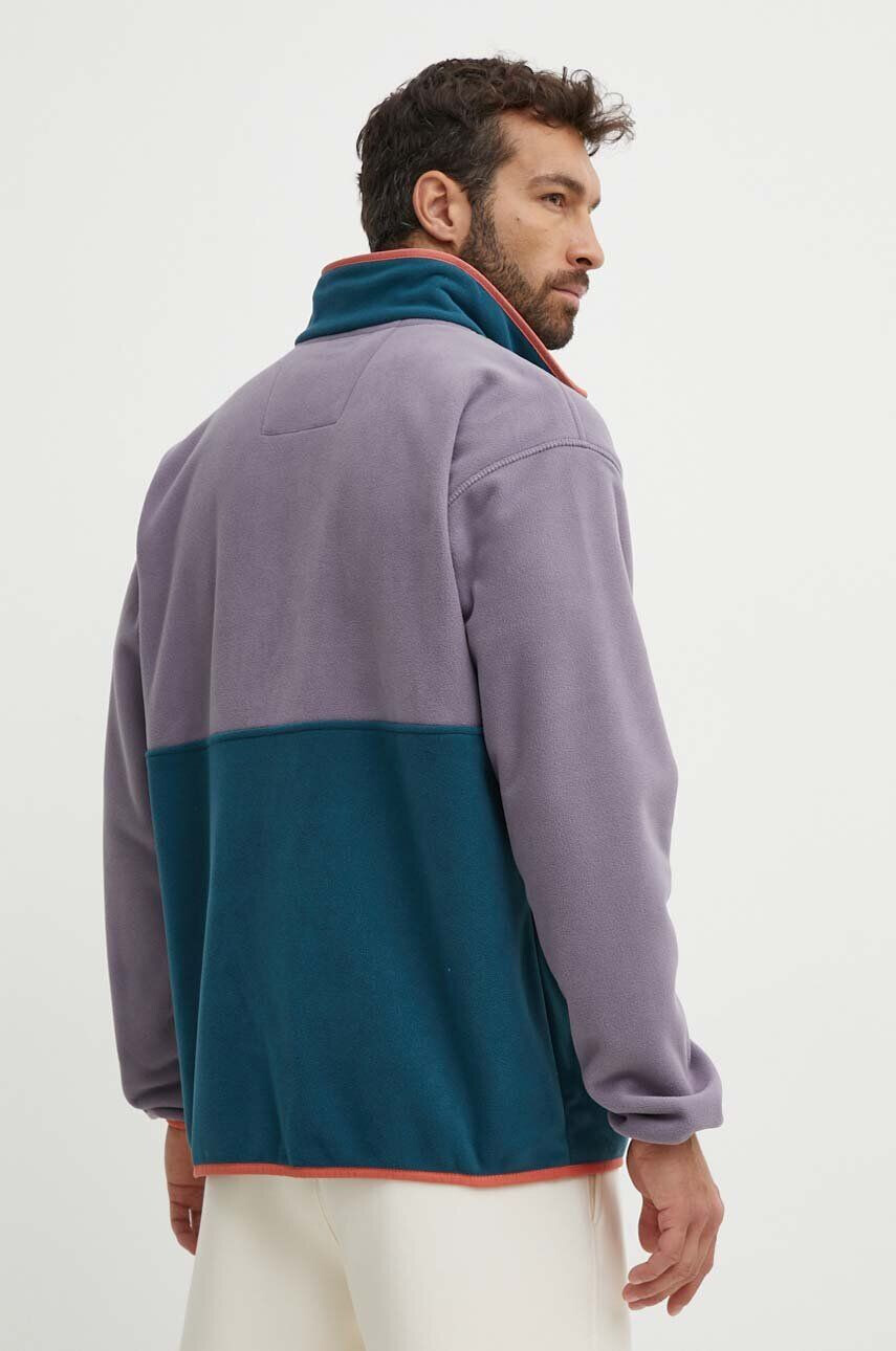 Columbia Fleecová mikina M Backbowl FZ Fleece Res tyrkysová farba vzorovaná 2053853 - Pepit.sk