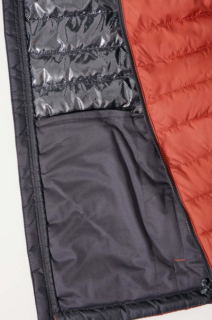 Columbia Športová bunda Powder Lite Hooded Jkt ružová farba zimná 1693931 - Pepit.sk