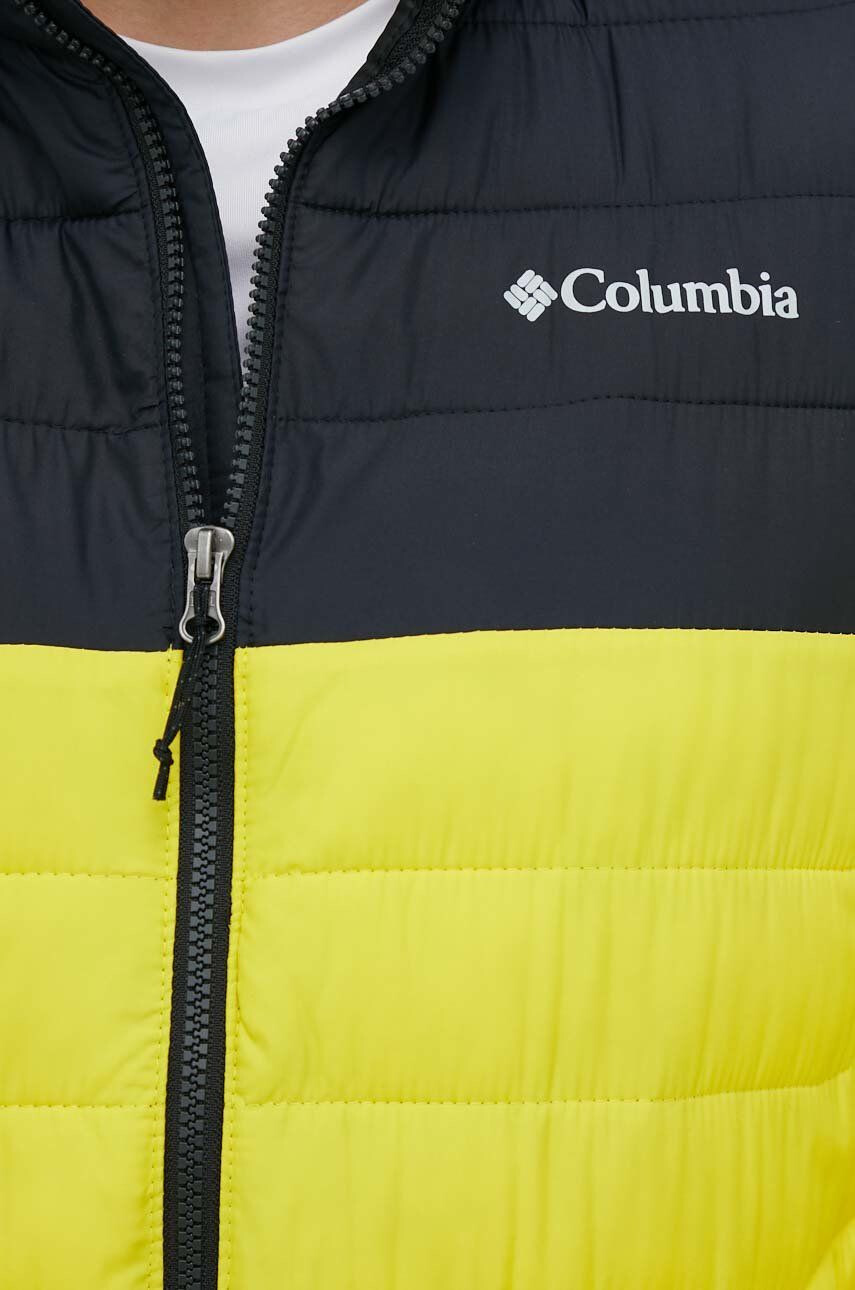 Columbia Športová bunda Powder Lite Jkt žltá farba 1698001 - Pepit.sk