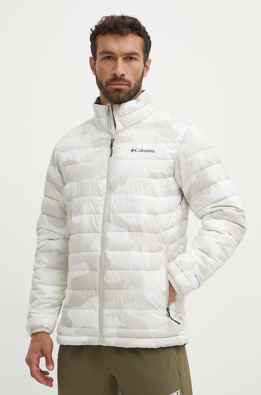 Columbia Športová bunda Powder Lite Jkt 1698001-467 béžová farba 1698001 - Pepit.sk