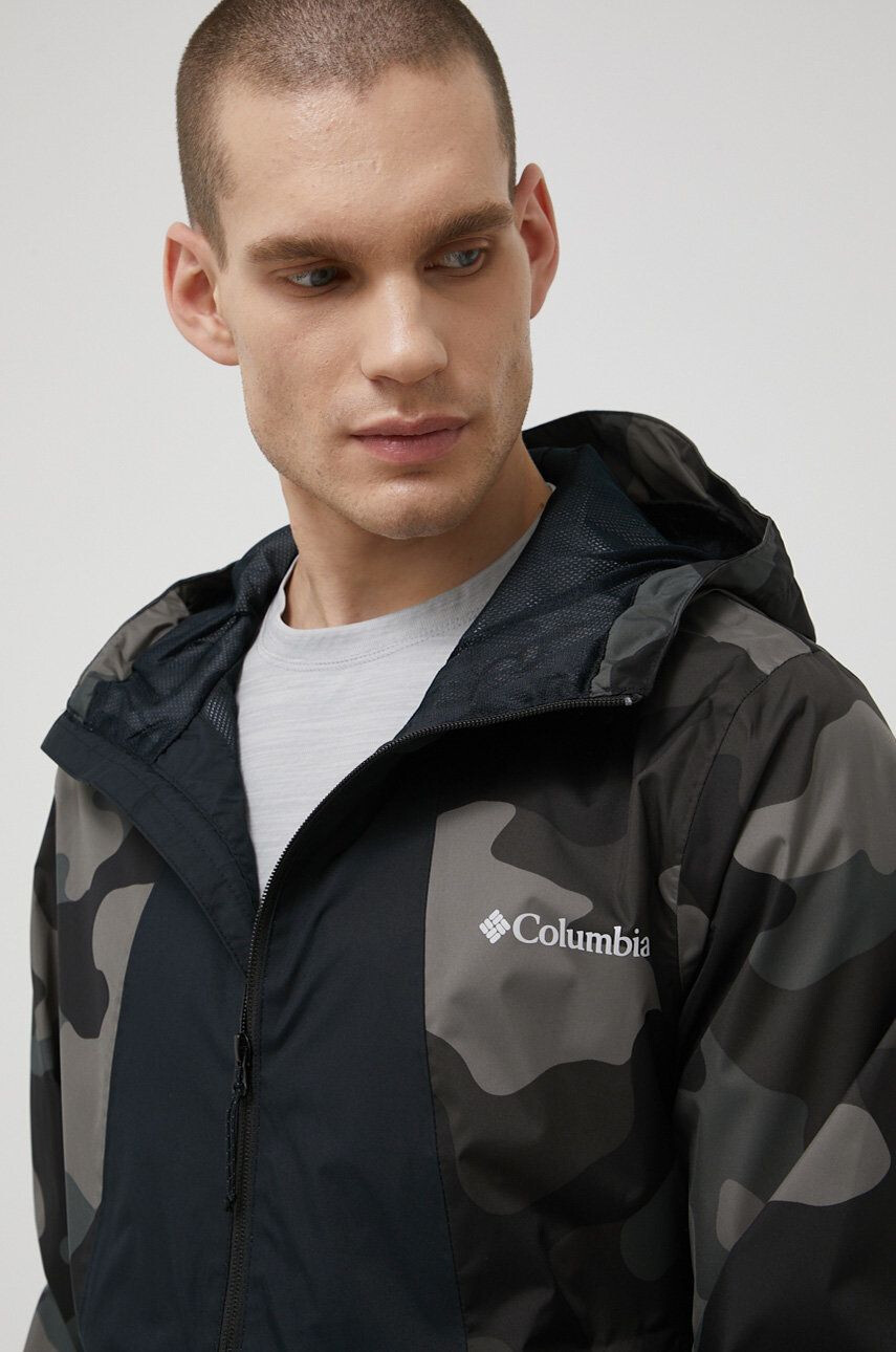 Columbia Turistická bunda Inner Limits II Jacket čierna farba prechodná - Pepit.sk