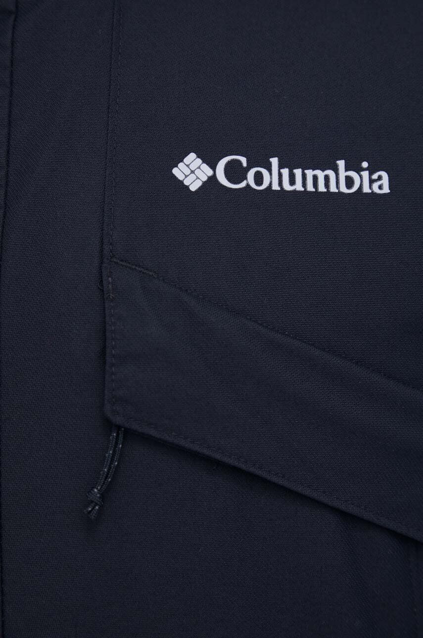 Columbia Turistická bunda Bugaboo II Fleece Interchange čierna farba - Pepit.sk