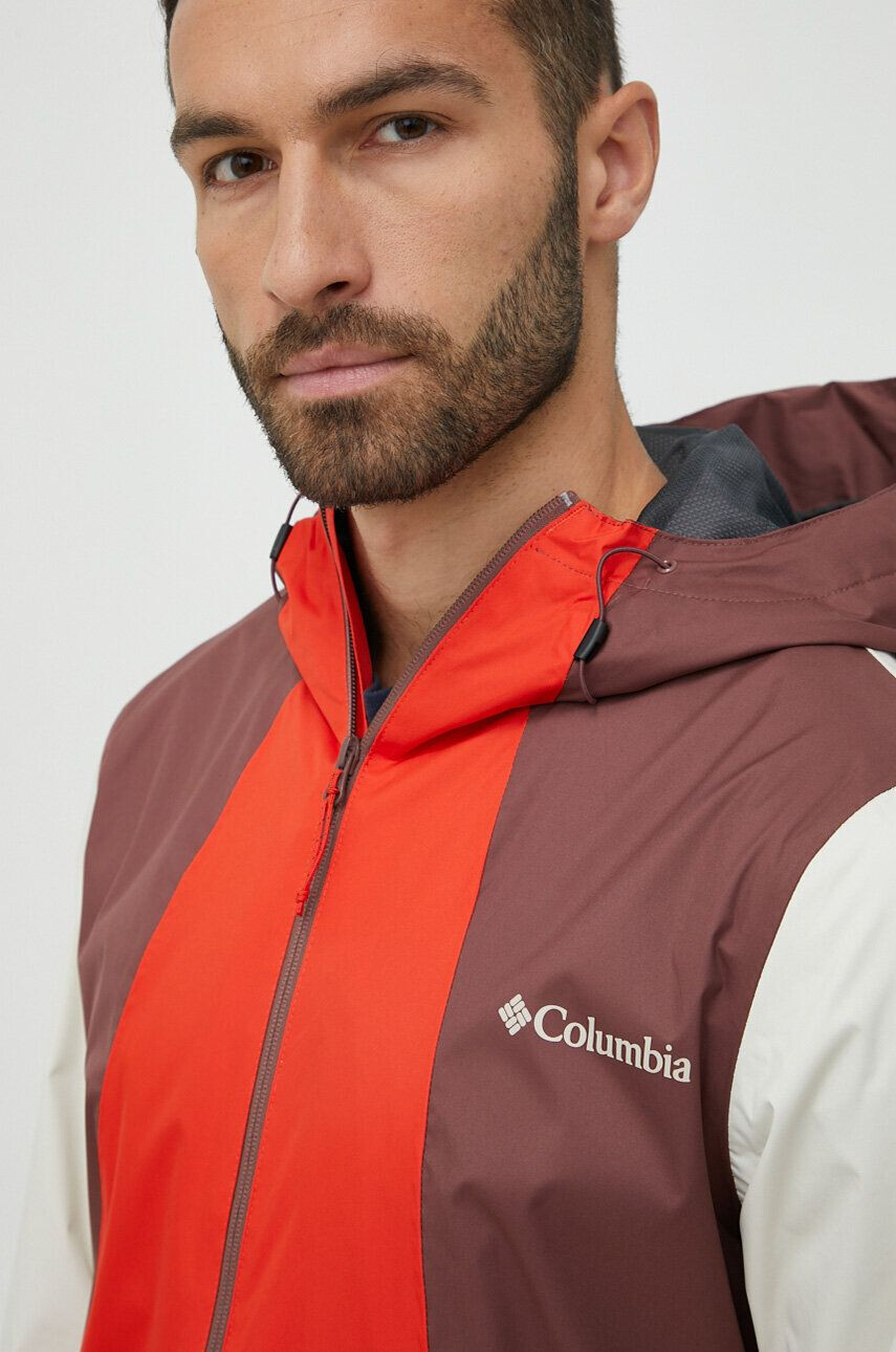 Columbia Turistická bunda Inner Limits II Jacket červená farba - Pepit.sk