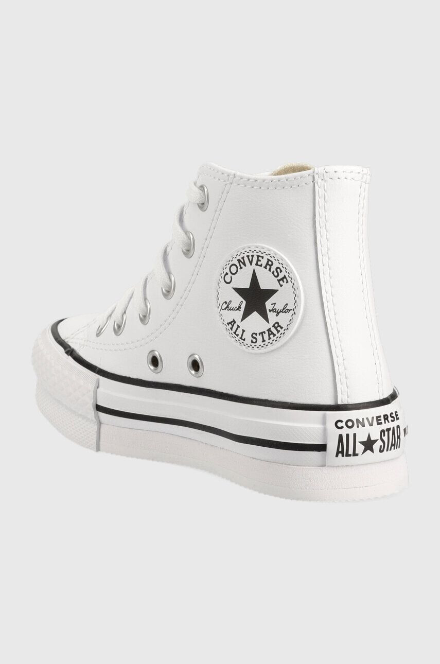 Converse Detské kožené tenisky CON OBUWIE A01016C EVA LIFT biela farba - Pepit.sk