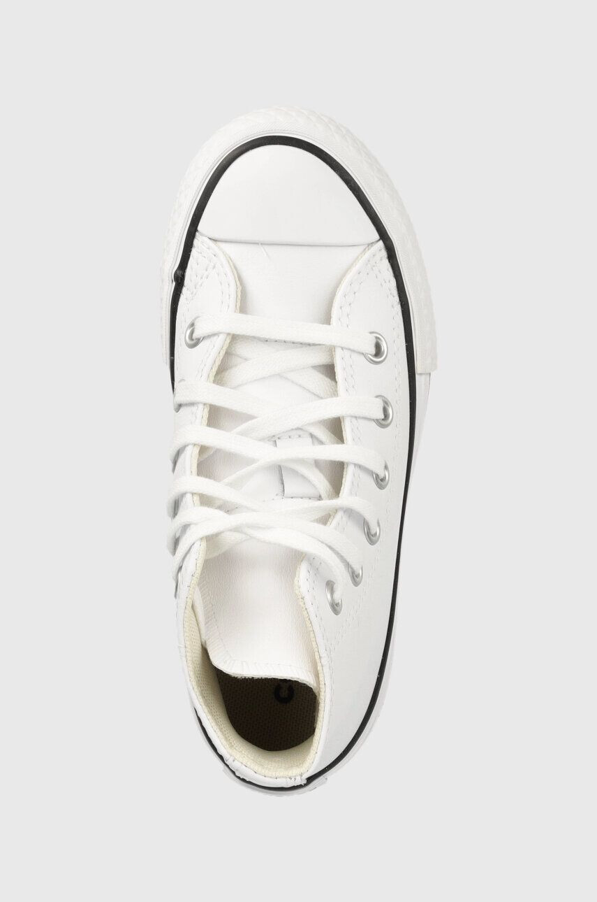 Converse Detské kožené tenisky CON OBUWIE A01016C EVA LIFT biela farba - Pepit.sk