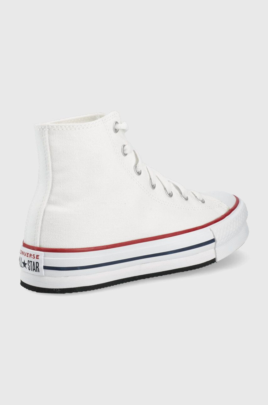 Converse Detské tenisky Chuck Taylor All Star Lift 272856C-White.Garn dámske biela farba - Pepit.sk