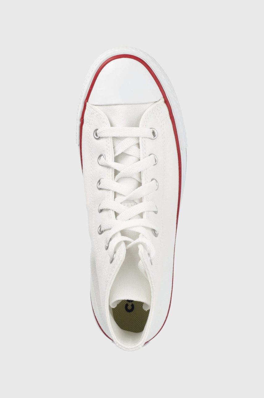 Converse Detské tenisky Chuck Taylor All Star Lift 272856C-White.Garn dámske biela farba - Pepit.sk